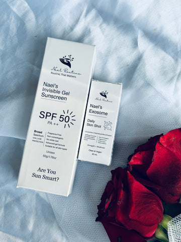 Nael’s Radiance Duo – Sunscreen & Exosome Power Pair