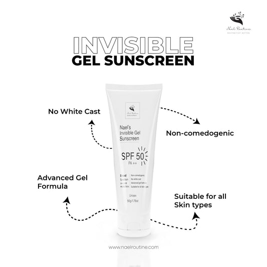 Invisible Gel Sunscreen SPF 50 PA++